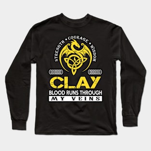 CLAY Long Sleeve T-Shirt